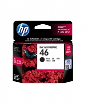 HP 46 Ink Cartridge, black (CZ637AA)